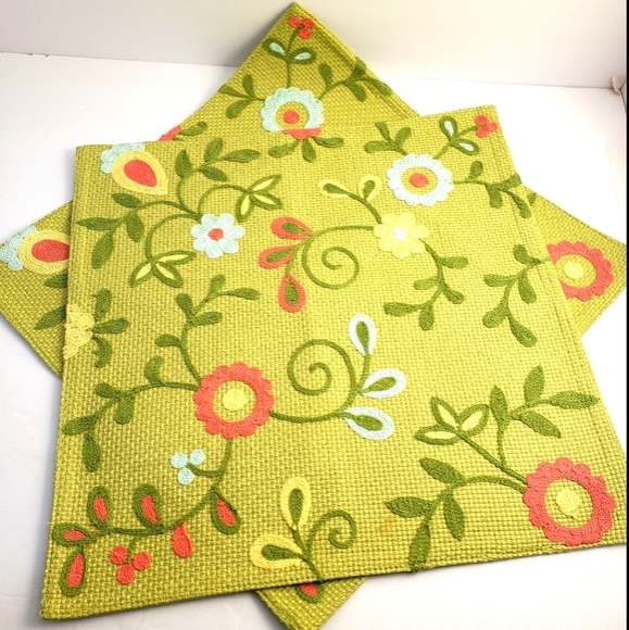 Inspired Treasures Dining Inspired Treasures Placemats Set Of 2